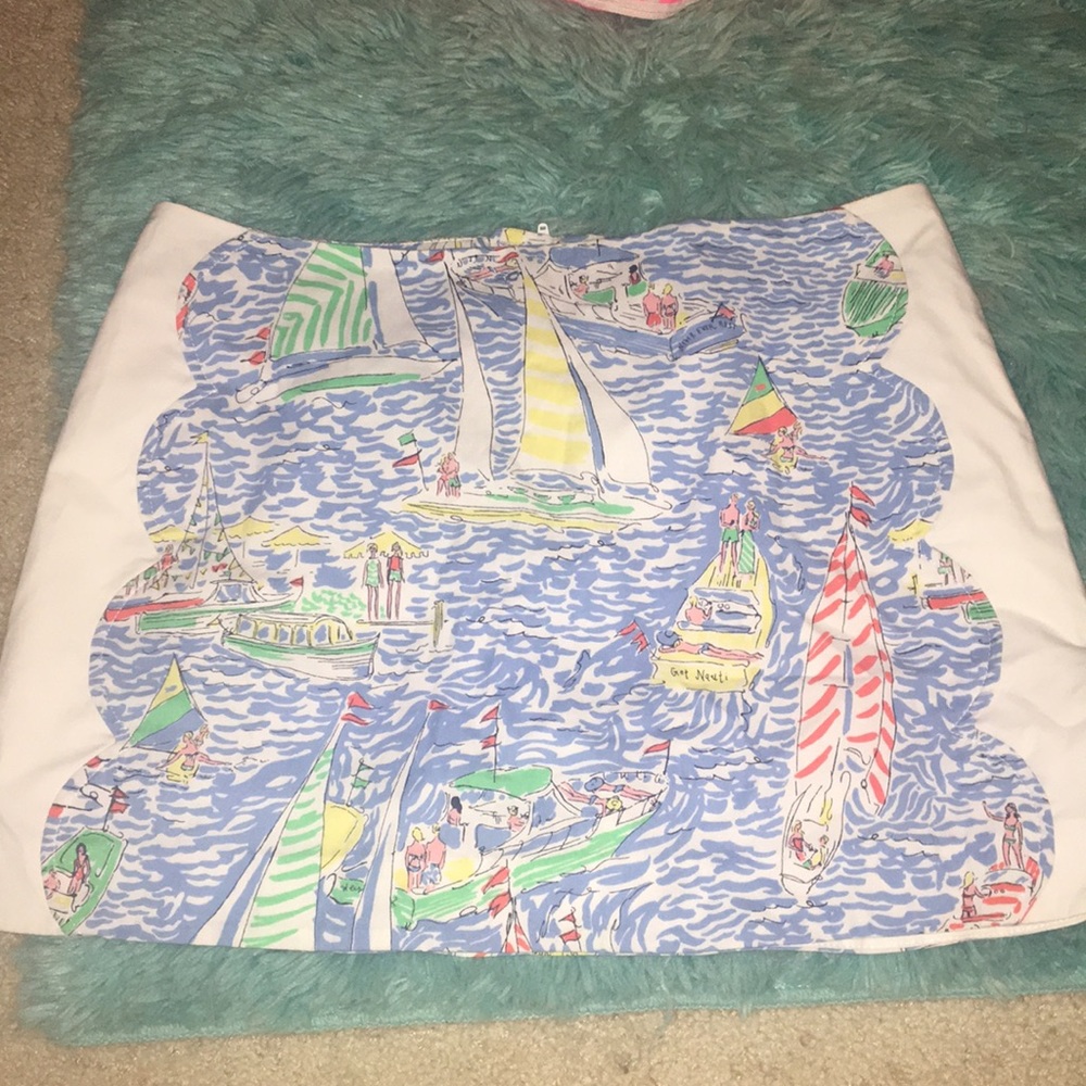 Lilly Pulitzer Maritime skort, size 6, get nauti